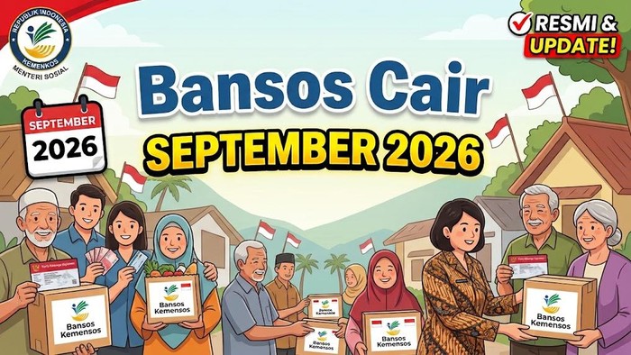 llustrasi bansos yang cair September 2026.