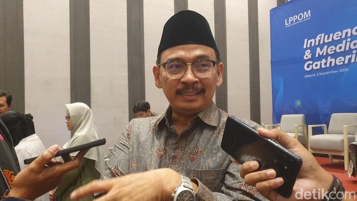 Deputi Bidang Registrasi dan Sertifikasi Halal BPJPH, Dr. H. Mamat S. Burhanudin, dalam acara media gathering LPPOM di kawasan Harmoni, Jakarta Pusat, Rabu (2/7/2026).