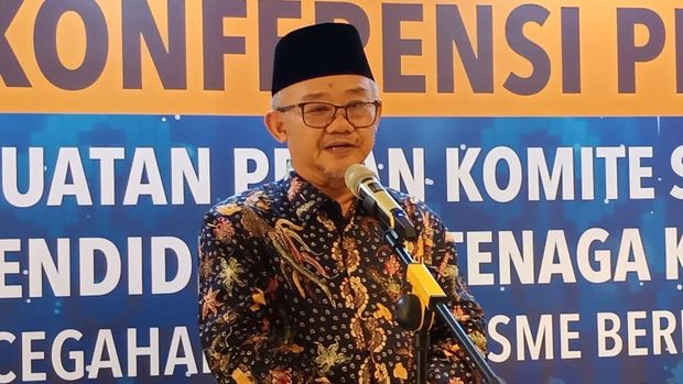 Mendikdasmen Abdul Mu'ti (Shonya/detikcom) Mendikdasmen Abdul Mu'ti (Shonya/detikcom)