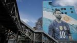 Mural Lionel Messi Hiasi Ruang Publik di Buenos Aires