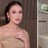 Kondangan di Bali, Gaya Ayu Ting Ting Pakai Tas Rp 70 Juta Curi Perhatian