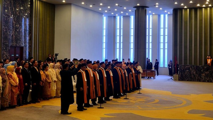Pelantikan 11 Hakim Agung (dok. Mahkamah Agung)