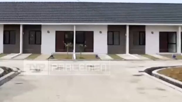 Penampakan 250 rumah gratis Ara-Aguan di Tangerang Penampakan 250 rumah gratis Ara-Aguan di Tangerang