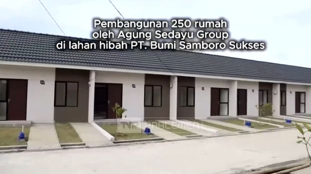 Penampakan 250 rumah gratis Ara-Aguan di Tangerang Penampakan 250 rumah gratis Ara-Aguan di Tangerang