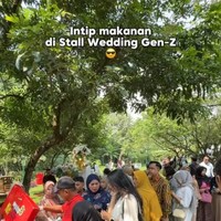 Viral Pernikahan Ala Gen-Z: Hadirkan Tukang Telor Gulung Hingga Es Doger