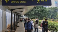Naik Turun KRL di BNI City, Penataan Stasiun Karet Makan Waktu 7 Bulan