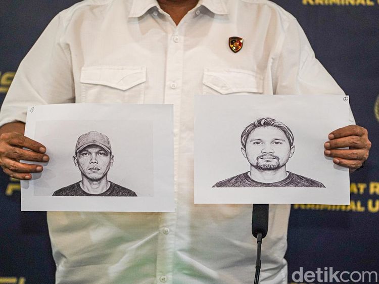 Polisi Buru Dua Pelaku Pengeroyokan Warga di Pejompongan, Sketsa Wajah Dirilis