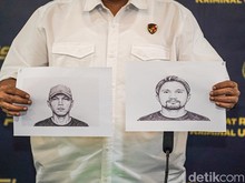 Terungkap Sketsa Wajah Terduga Pengeroyok Warga di Pejompongan