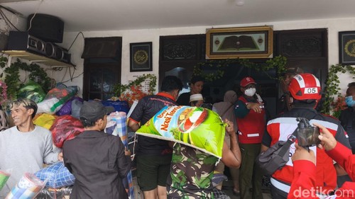Posko pengungsian di Musala Al-Ikhlas, Denpasar, Rabu (2/9/2026)