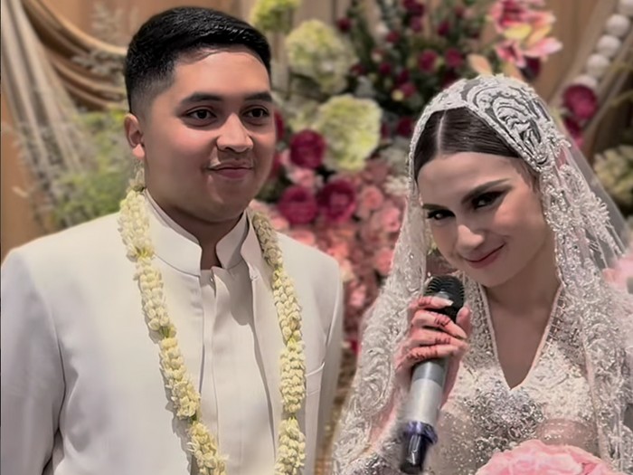Momen pernikahan Raisya Bawazier dan Zaidan