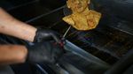 Saat Wajah Messi Dibuat dari Milanesa