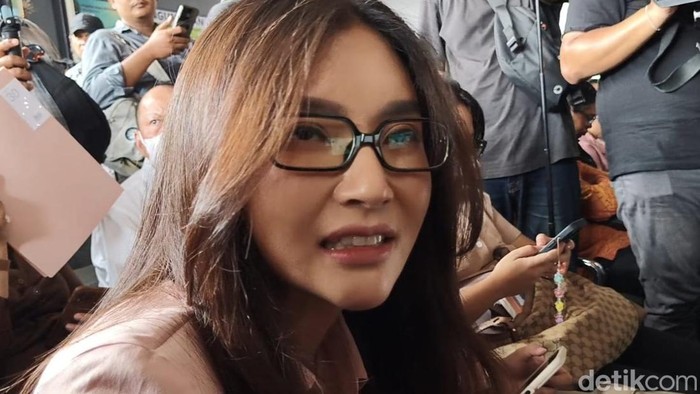 Sarwendah saat ditemui di PN Jakarta Selatan.