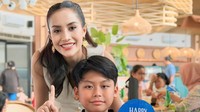 Kebahagiaan Shinta Bachir Rayakan Ultah Anak