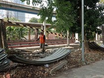 Pensiun Layani Penumpang KRL, Kondisi Stasiun Karet Kini Tak Lagi Sama