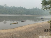 Tolong! Warga Sepanjang Sungai Kayan Bulungan Krisis Air Bersih-Dikepung Asap