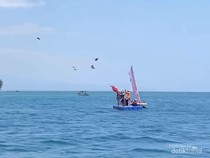 Mendebarkan..., Tradisi Terbangkan Ayam dari Tengah Laut di Situbondo