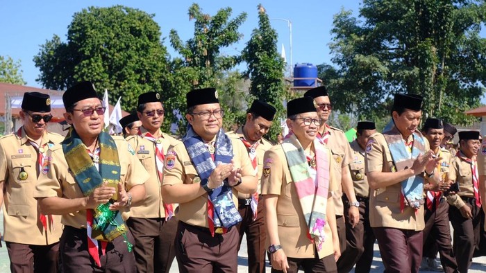 Wabup Gowa Darmawangsyah Muin saat membuka KPMP 2026 di Kabupaten Gowa. Dokumen Istimewa