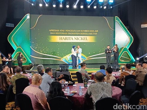 Harita Nickel Sabet Anugerah Ekonomi Hijau dari Pengelolaan Sumber Daya Air