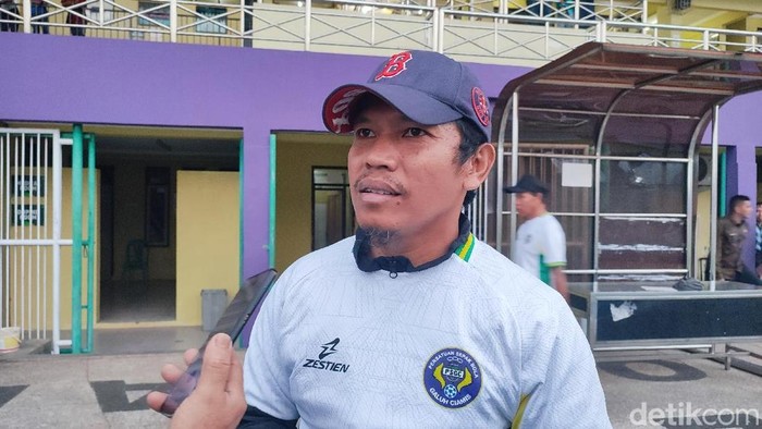 Asisten Pelatih PSGC Ciamis Eka Ramdani.