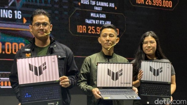 Asus TUF Gaming 16 (FX610): Spesifikasi dan Harganya di Indonesia