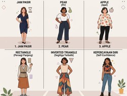 Kenali 6 Bentuk Tubuh Wanita dan Pakaian yang Cocok untuk Dipakai