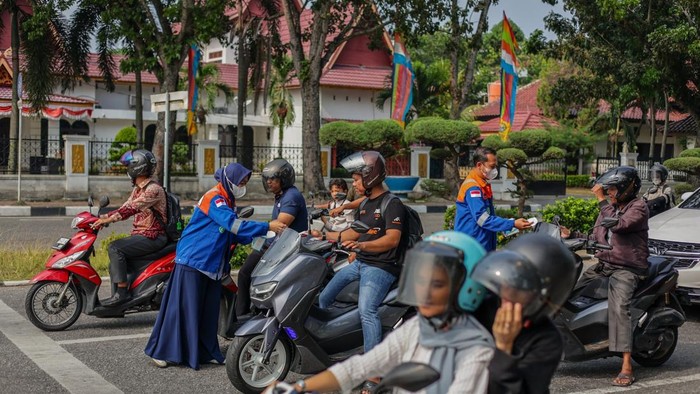 BSP Peduli bagikan masker ke daerah terdampak Karhutla (Dok PT BSP)