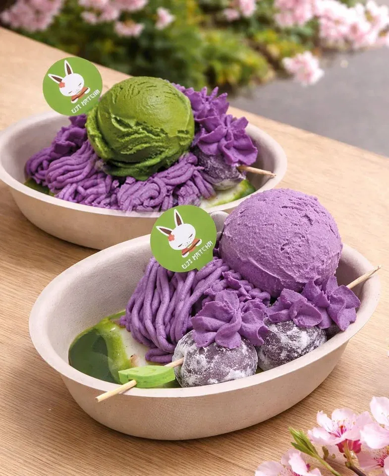 Dessert serba ube