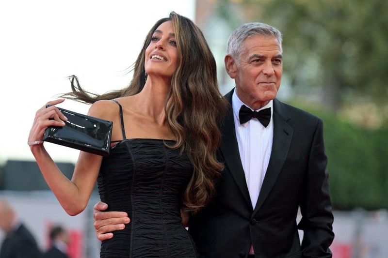 George Clooney dan Amal Clooney George Clooney dan Amal Clooney di Festival Film Venesia 2026