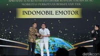 Indomobil eMotor Raih Anugerah Ekonomi Hijau detikcom