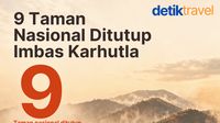 9 Taman Nasional Ditutup imbas Karhutla