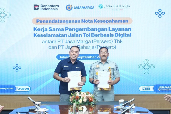 Jasa Marga-Jasa Raharja Hadirkan Layanan Keselamatan Jalan Tol Berbasis Digital