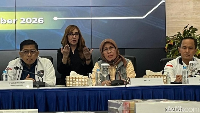 Jumpa pers Bareskrim hingga PPATK soal judi online