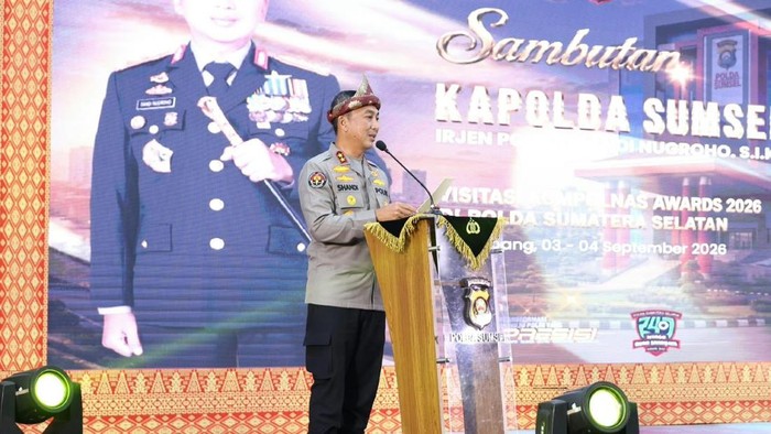 Kapolda Sumsel, Sandi Nugroho