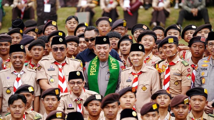 Kapolri di Selabintana Camping Ground, Kabupaten Sukabumi, Jawa Barat pada Kamis (3/9/2026)