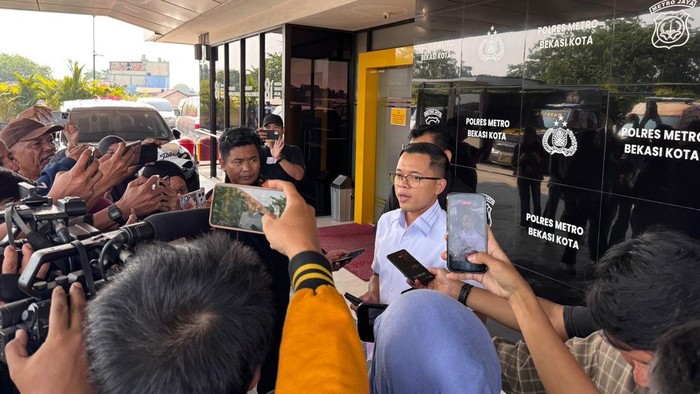 Kasat Reskrim Polres Metro Bekasi Kompol Verdika Bagus Prasetya