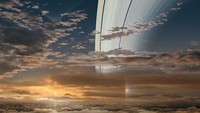 Matahari Dilihat dari Setiap Planet di Bima Sakti, Saturnus Paling Magis