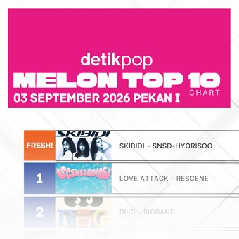 Skibidi SNSD-HyoRiSoo Debut di Chart Melon Top 100