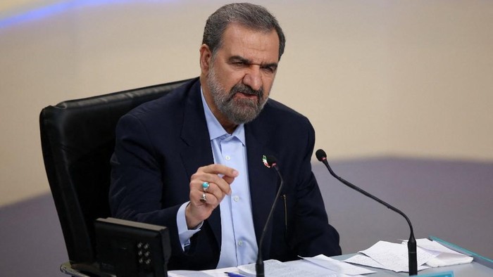 Sekretaris Dewan Keamanan Nasional Tertinggi Iran, Mohsen Rezaei (dok. AFP/MORTEZA FAKHRI NEZHAD)