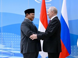 Putin Ucapkan Selamat Ulang Tahun ke Prabowo, Beri Pesan Ini