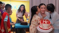 Sarwendah Rayakan Ultah dan Berbagi Kue di Yayasan Anak Kanker