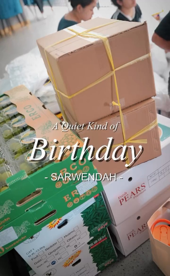 Sarwendah Rayakan Ultah dan Berbagi Kue di Yayasan Anak Kanker