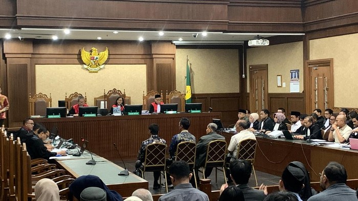 Sidang kasus dugaan korupsi kuota haji tambahan tahun 2024 (Mulia/detikcom)