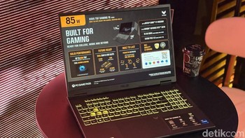 Asus TUF Gaming 16 (FX610) resmi dirilis di Indonesia. Foto: Panji Saputro/detikINET