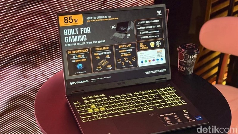 Begini tampilan Asus TUF Gaming 16 (FX610) yang memiliki performa istimewa. Laptop ini dapat dipakai gaming, bikin konten, sampai aktivitas yang membutuhkan AI.