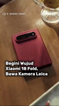 Video: Wujud Xiaomi 18 Fold yang Siap Rilis September 2026! 