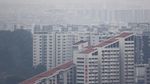 Potret Langit Singapura Diselimuti Kabut Asap Karhutla