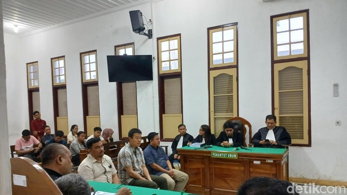 Foto : Sidang tuntutan di ruang Cakra 9 Pengadilan Negeri Medan, Jumat (4/9/2026)(Juita Sinuhaji/detikSumut)