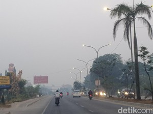 Kualitas Udara Palembang Masih Berbahaya-Tidak Sehat