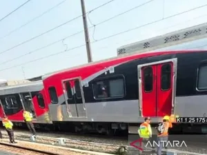 KNKT Akan Investigasi KRL Anjlok di Stasiun Jakarta Kota