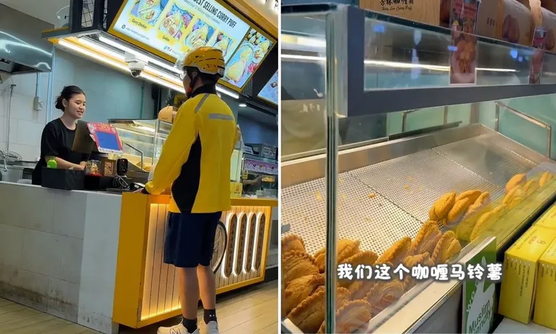 Bikin Geger! Kurir China Diduga Terbang ke Singapura Demi 6 Curry Puff